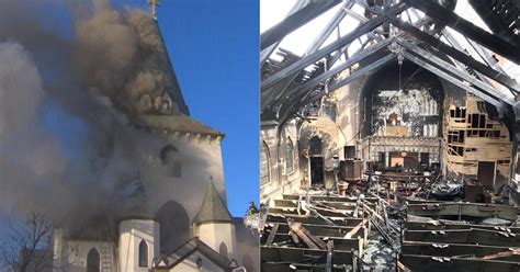 Cambridge church fire being investigated as possible arson